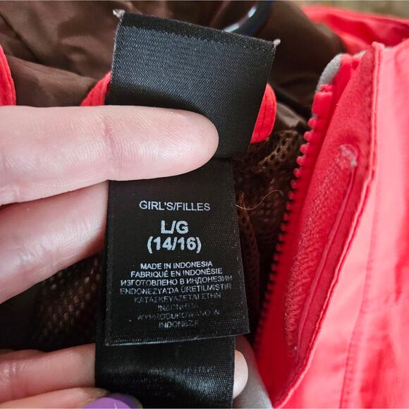 The North Face Hyvent retro hooded jacket. Size  youth 14/16 - Picture 7 of 7